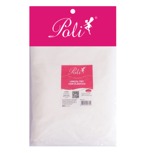 Lençol com Elástico 2.15x90cm Polipropileno 30g 10 un Poli