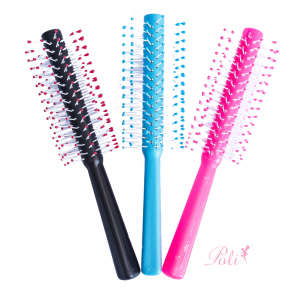 Escova Redonda Cabo Plástico 1 un Poli