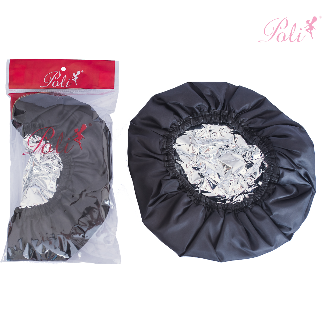 Touca Luxo Metal-Quente Preta 1 un Poli