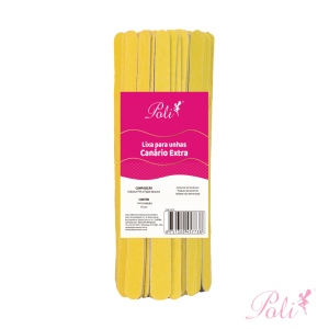 Lixa para Unha Canário 16cm 144 un Poli