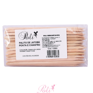 Palito Jatobá Ponta e Chanfro 50 un Poli