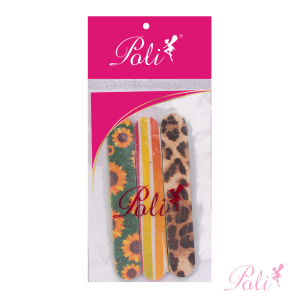 Lixa para Unha Eva Estampada Média 3 un Poli