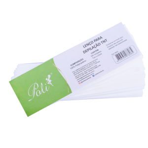 Lenço para Depilação TNT 100 un Poli