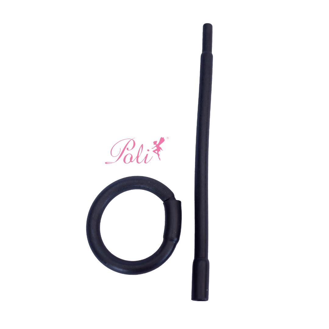 Bigodim Circular N°1 Preto 12 un Poli