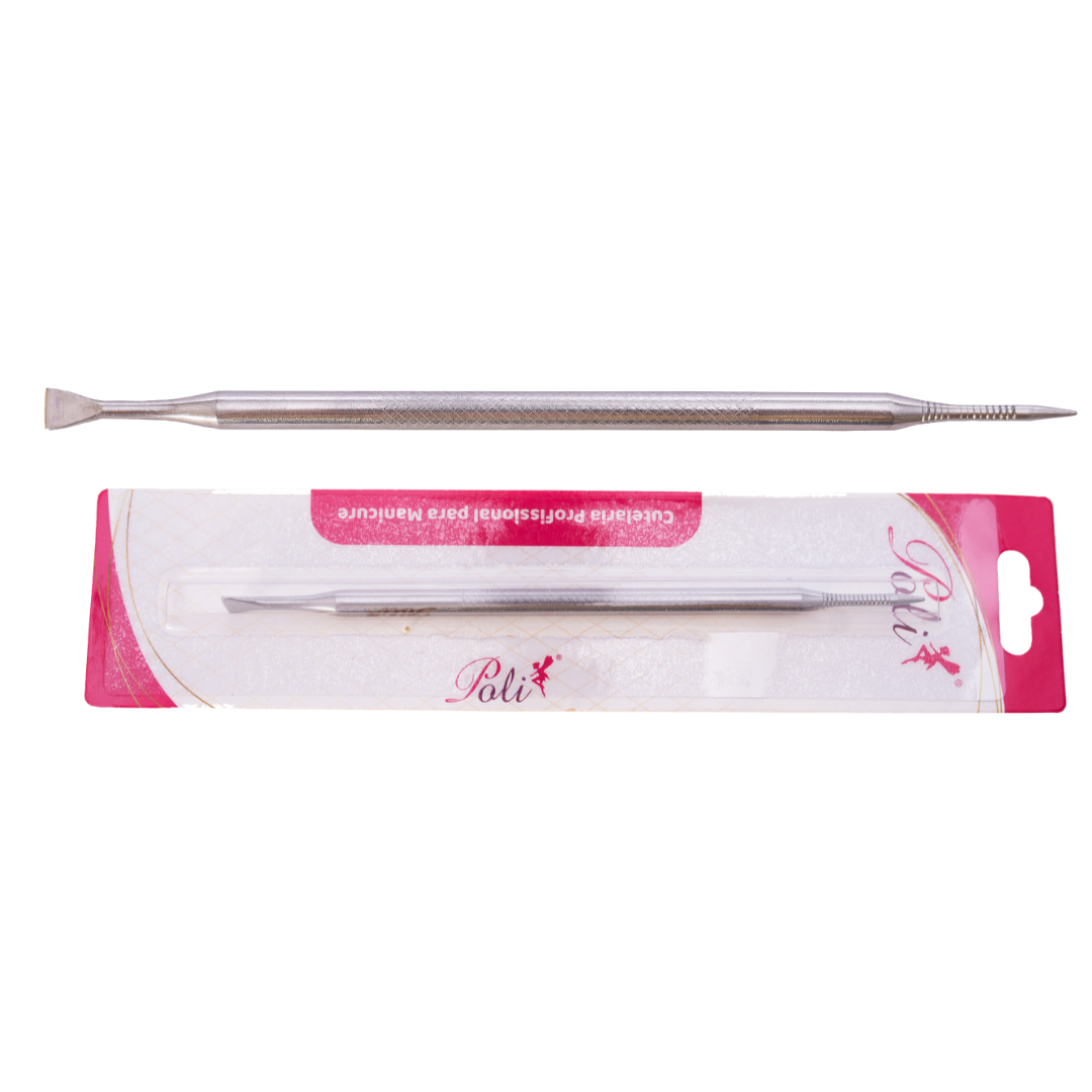 Afastador de Cutícula com Palito Inox 1 un Poli