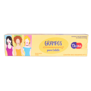 Grampo Darma Preto N.5 800 un