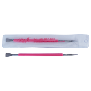 Espátula Mista Inox Silicone Rosa 104 1 un Poli