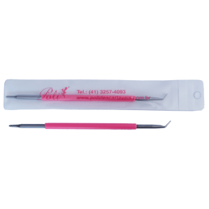 Desencravador Ponta Dupla Inox Silicone Rosa 102 1 un Poli