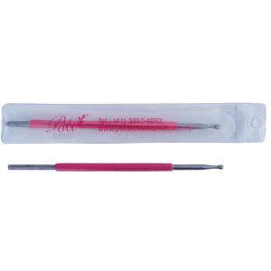 Boleador Inox Silicone Rosa 101 1 un Poli