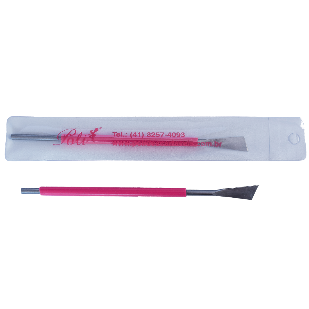 Bisturi Calo Dorsal Inox Silicone Rosa 109 1 un Poli